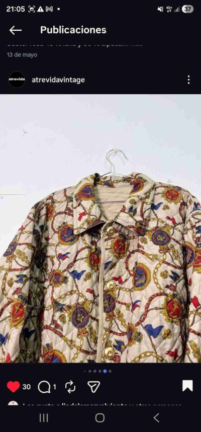 Abrigo acolchado  Reversible - miniatura 3