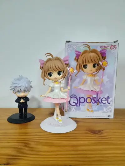 Lote de figuras anime, Qposket Sakura, Satoru Gojo - miniatura 1