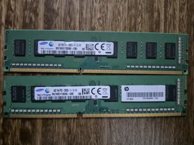 2 Memorias RAM DDR3 4GB Samsung - miniatura 1