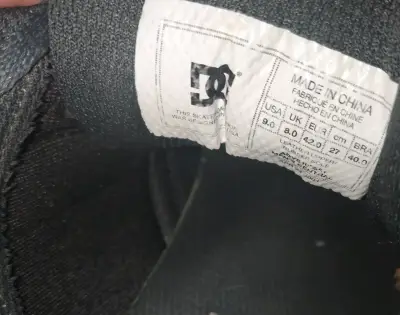 Zapatillas DC gris oscuro - miniatura 2
