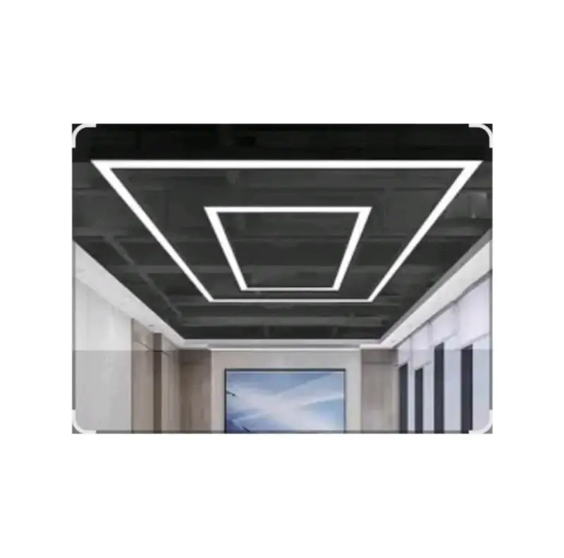 Luz led hexagonal Rectangular 400w. Techo. - 2
