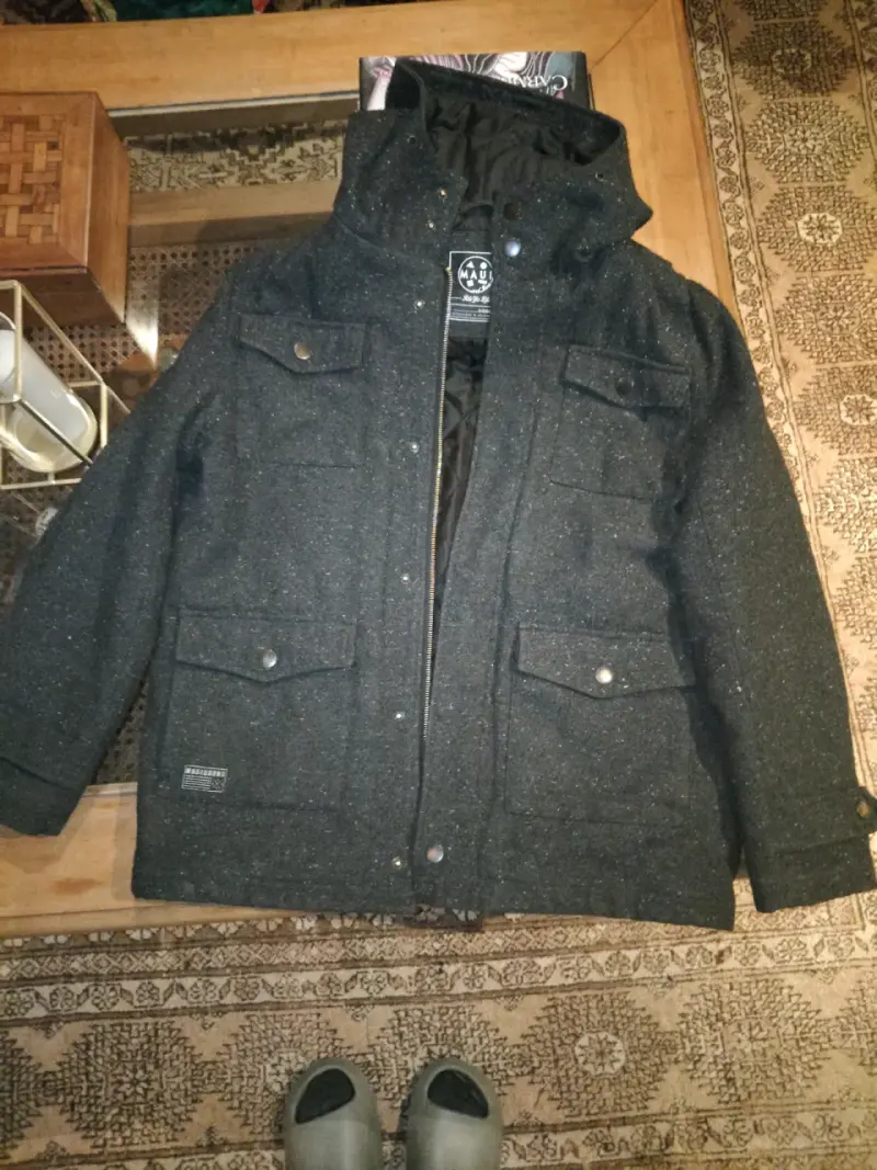 Chaqueton negro Maui - 1