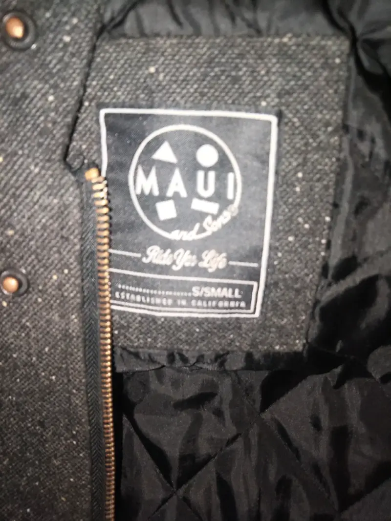 Chaqueton negro Maui - 2
