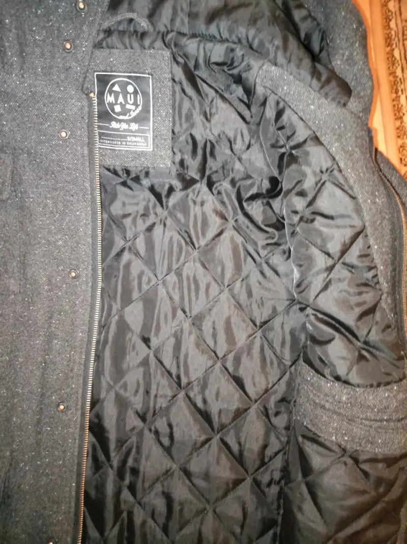 Chaqueton negro Maui - 3