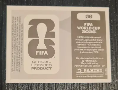 Lamina 00 Sticker FIFA World Cup 2026 - miniatura 2