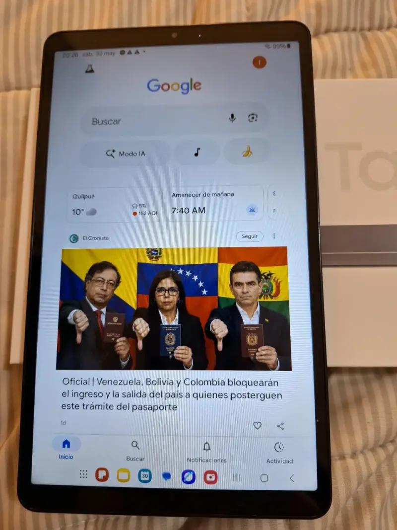Tablet Samsung Galaxy Tab S6 - 5
