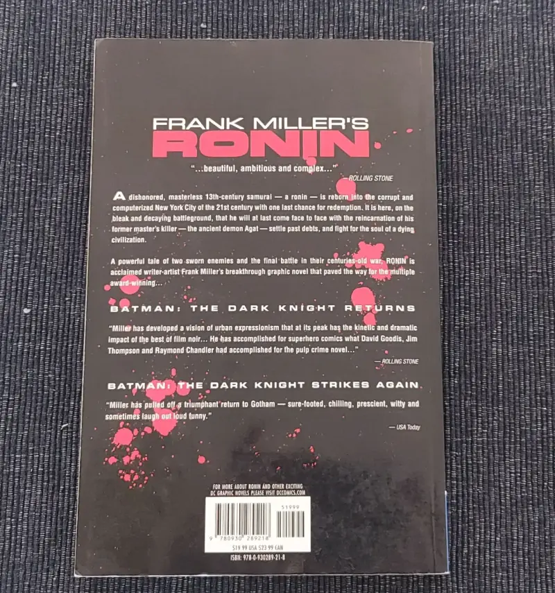 Cómic Ronin de Frank Miller - 5