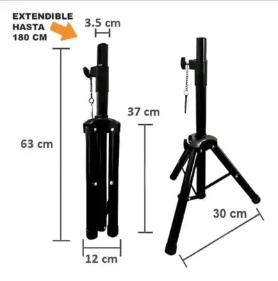 Atril para Parlante con trípode ajustable. 25 kg - miniatura 3