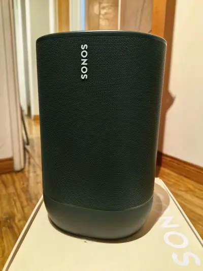 Parlante Sonos negro portátil Move 1 - miniatura 2