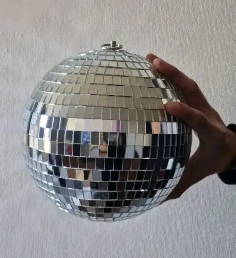 Bola disco con motor. 20 cm - 2