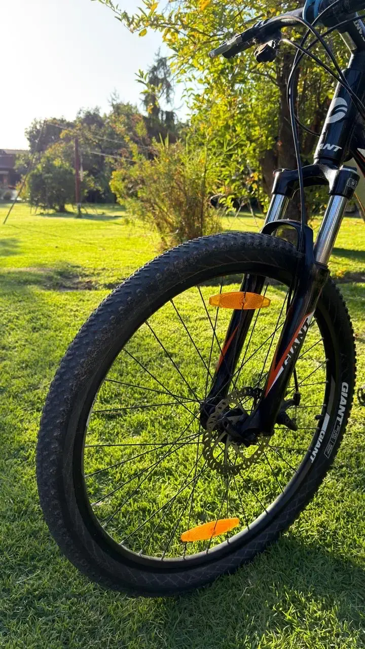 Bicicleta montaña Giant negra - 2