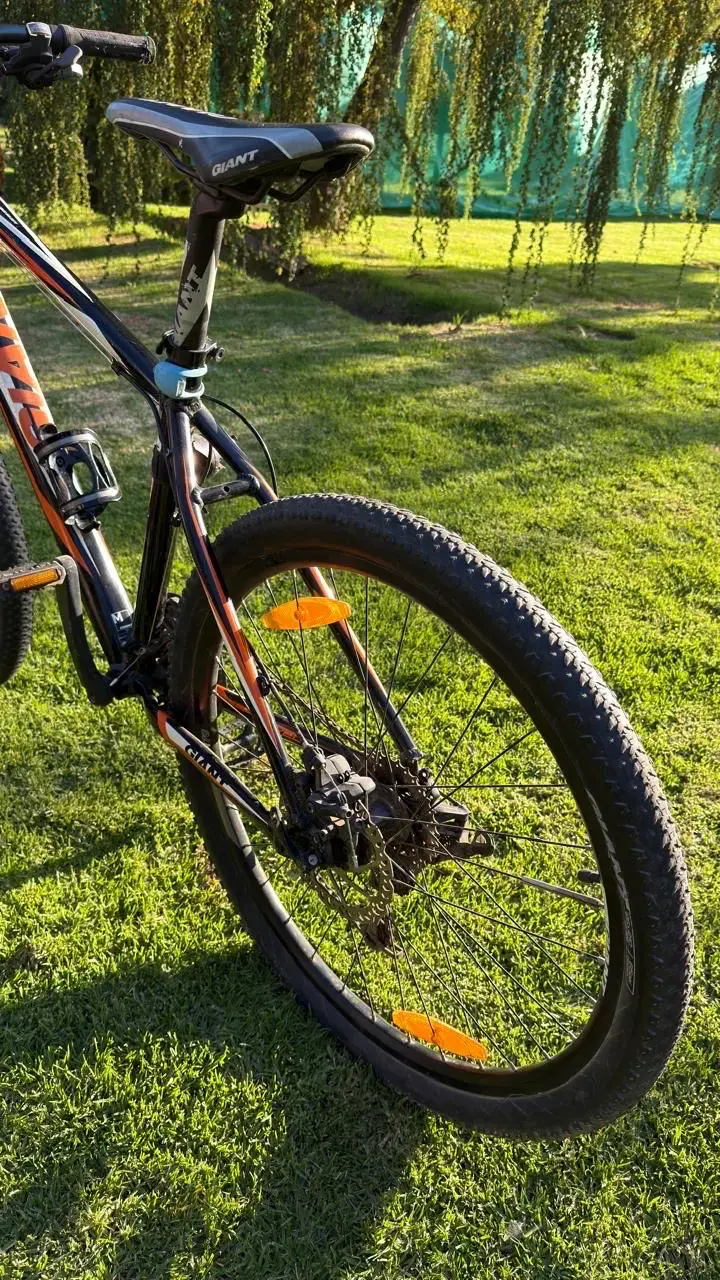 Bicicleta montaña Giant negra - 4