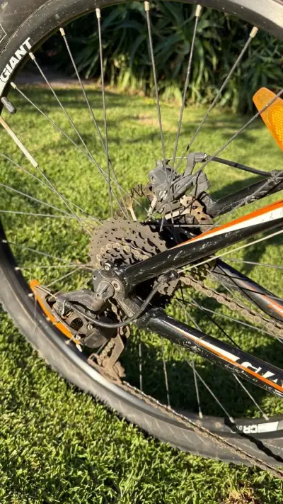 Bicicleta montaña Giant negra - miniatura 6