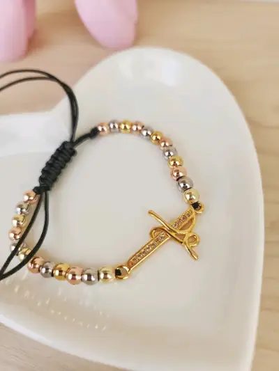 Pulsera con dijes Fé - miniatura 1