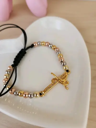 Pulsera con dijes Fé - miniatura 2