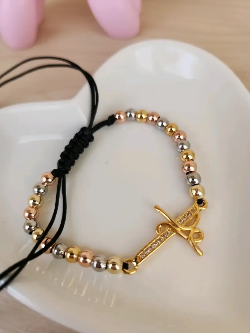 Pulsera con dijes Fé - 3