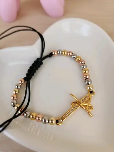 Pulsera con dijes Fé - miniatura 3