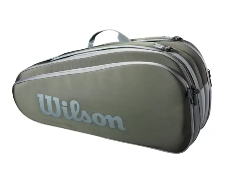 Bolso Tenis Wilson Tour 6 raquetas gris - 1
