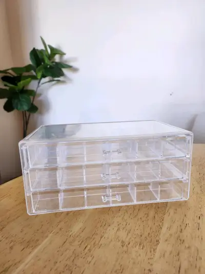 Organizador de acrílico transparente - miniatura 1