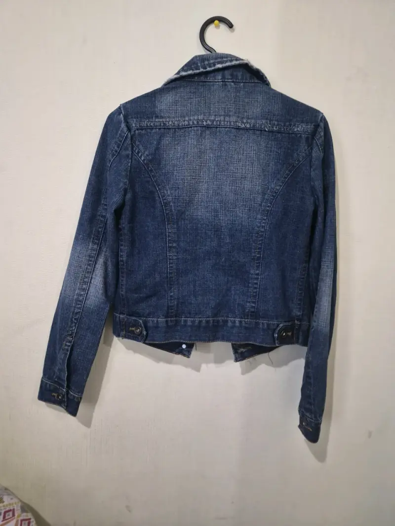 Chaqueta de mezclilla azul - 2