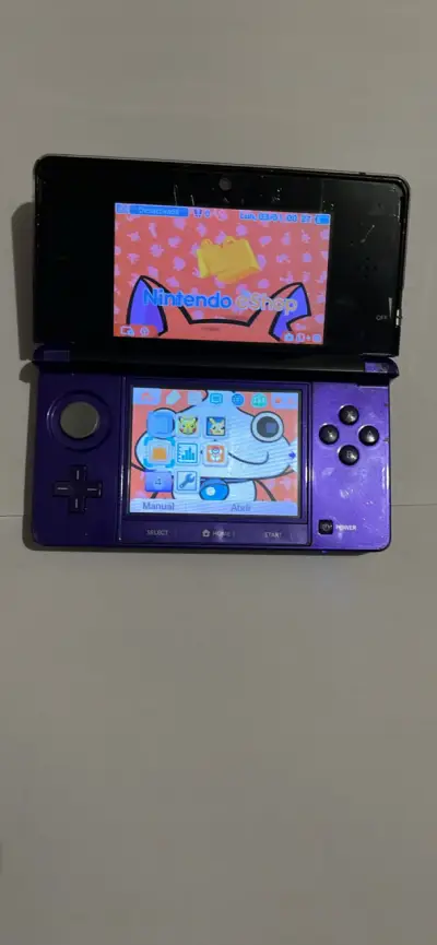 Nintendo 3DS Midnight Purple (Edición Morada) - miniatura 1