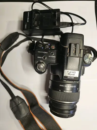 Cámara Sony Alpha 35 con 2 lentes originales - miniatura 4