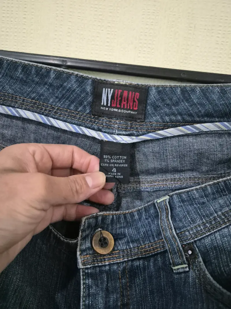 Jeans negros acampanados - 5