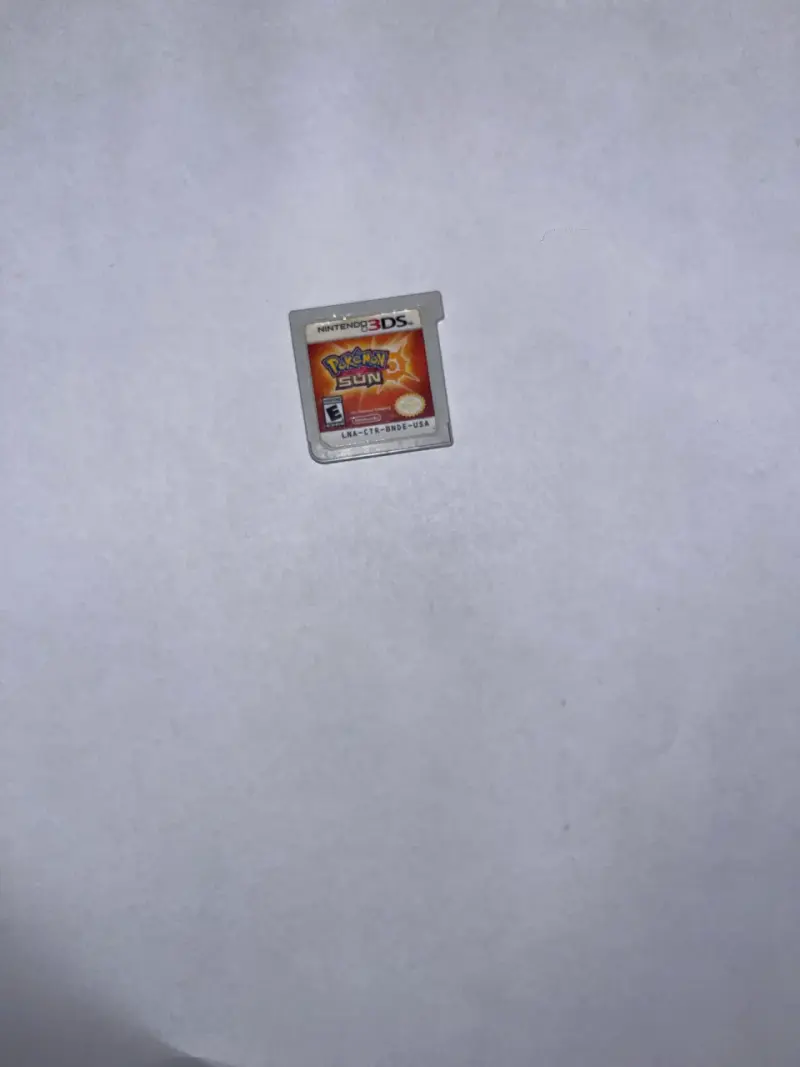 Cartucho Nintendo 3DS Pokémon Sun
