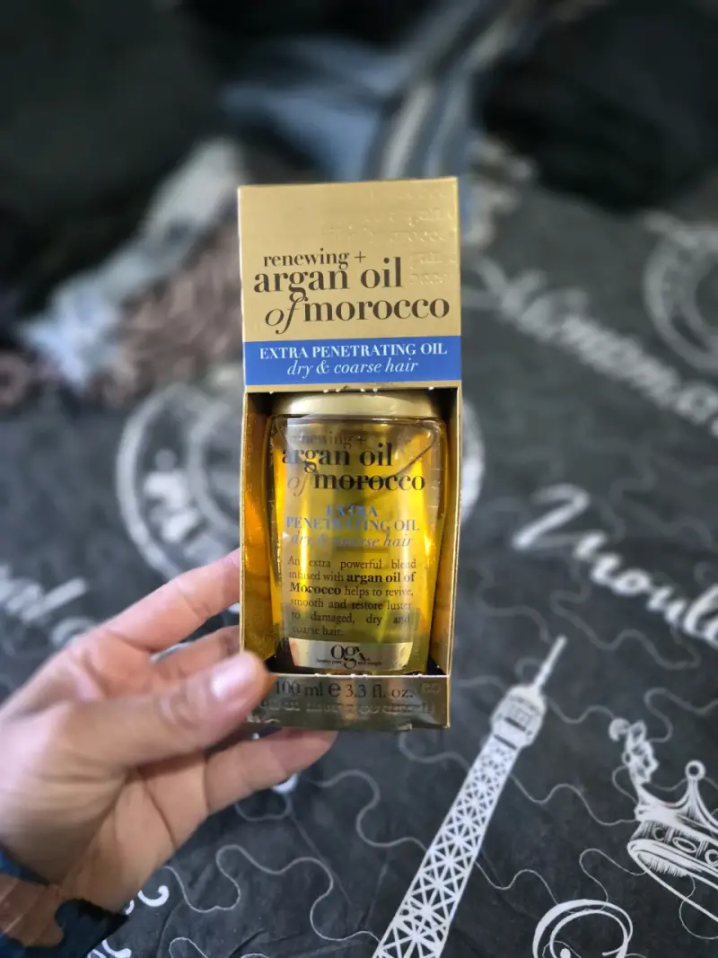 Aceite de argán para cabello seco