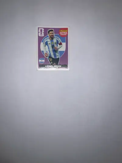 Lámina Panini Lionel Messi extra sticker FIFA - miniatura 1