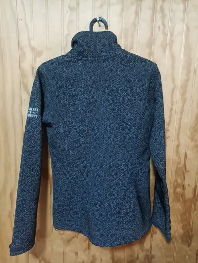 Chaqueta deportiva negra estampada - miniatura 2