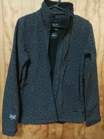 Chaqueta deportiva negra estampada - miniatura 5