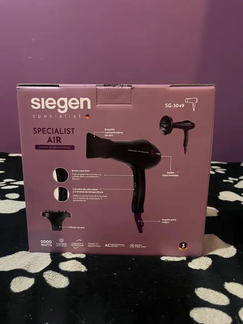 Secador de pelo Siegen 2000W - 2