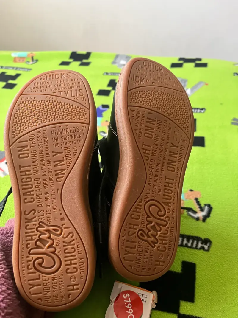 Botines negros de niños nuevos - 4