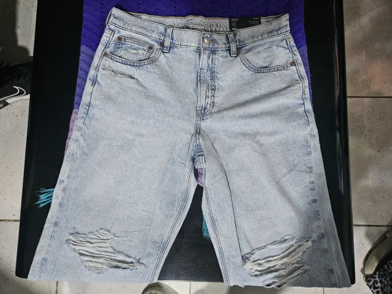 Jeans desgastados claros - 3
