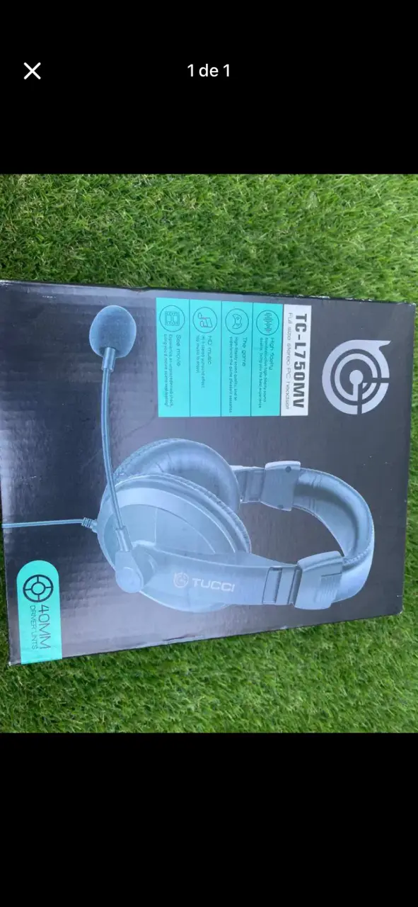 Auriculares estéreo TUCCI TC-L750MV