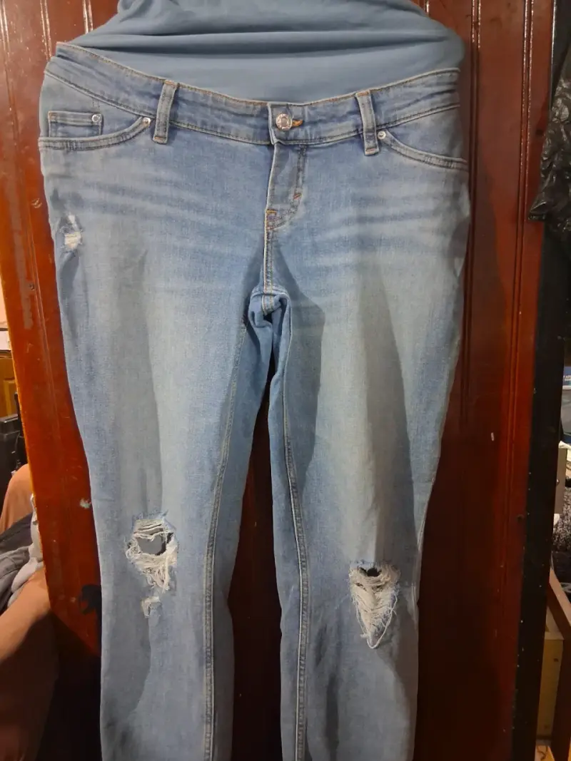 Jeans azul para mujer - 5