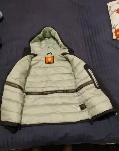 Chaqueta impermeable Merrell con capucha - miniatura 1
