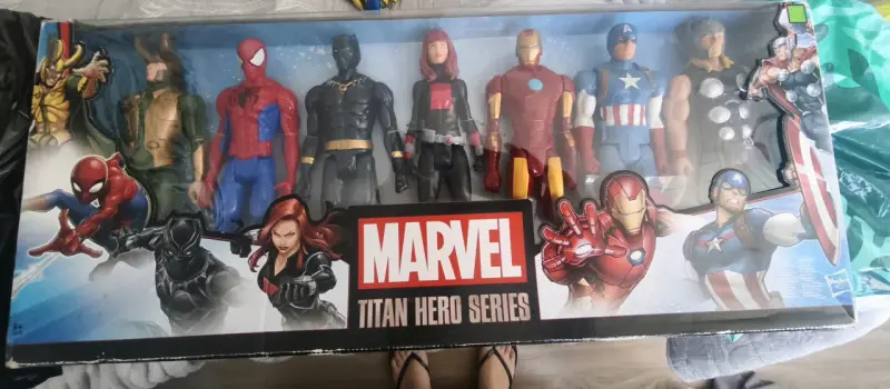 Set figuras Marvel Titan Hero - 1