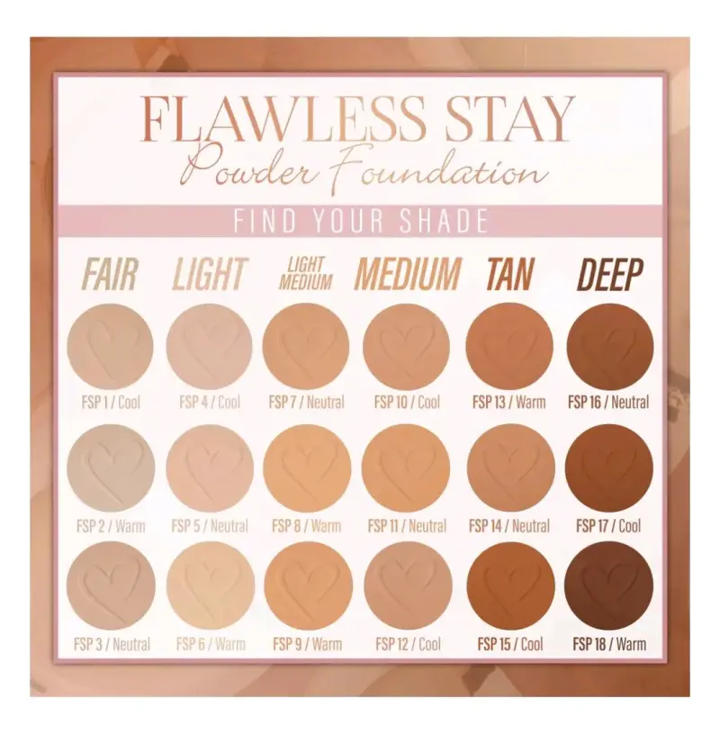 Polvo compacto Beauty Creations FPS 7 - 2