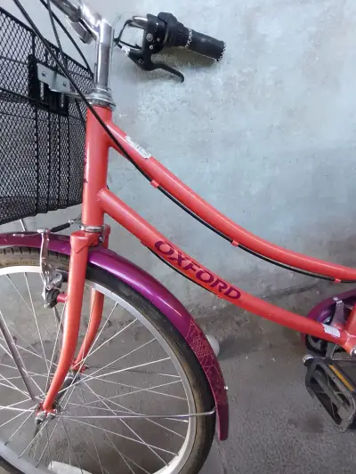 Bicicleta Oxford vintage rosada - miniatura 2