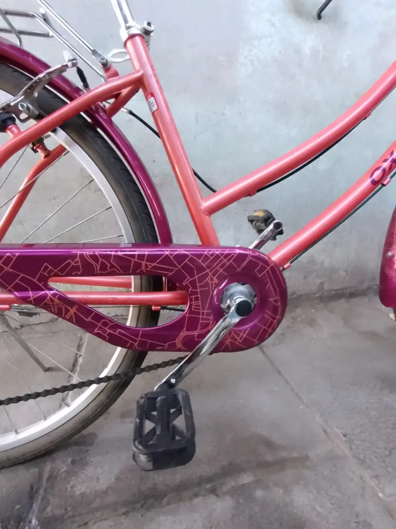 Bicicleta Oxford vintage rosada - 6
