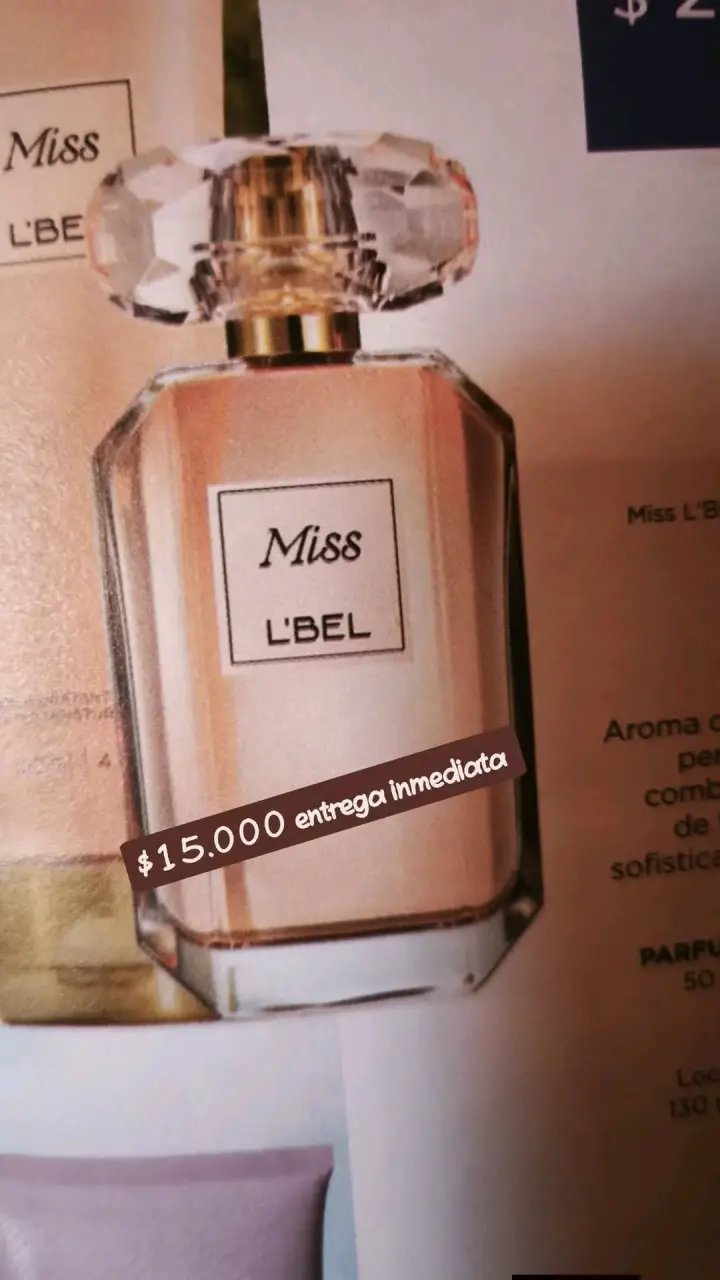 Perfume Miss L'Bel 50ml