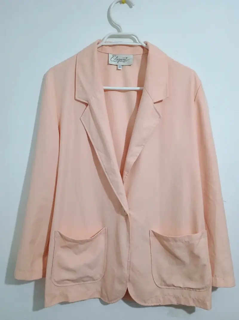Blazer rosado elegante