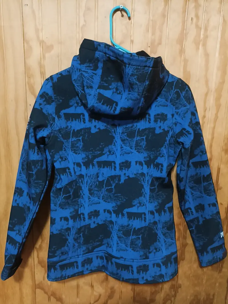 Chaqueta azul con capucha Everlast - 2