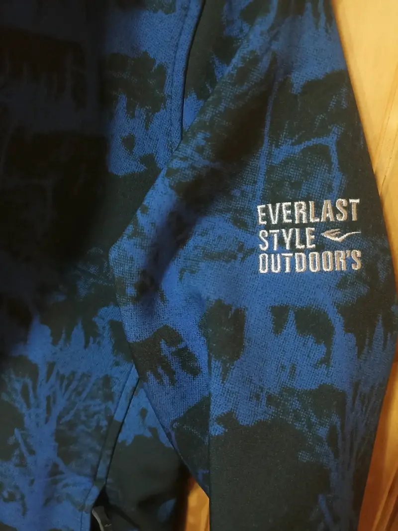 Chaqueta azul con capucha Everlast - 6