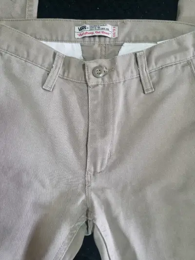 Pantalones beige Vans casuales - miniatura 1