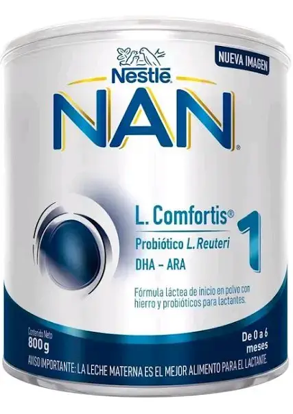 Fórmula láctea Nestlé NAN Comfortis 1