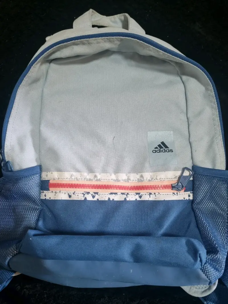Mochila Adidas azul gris