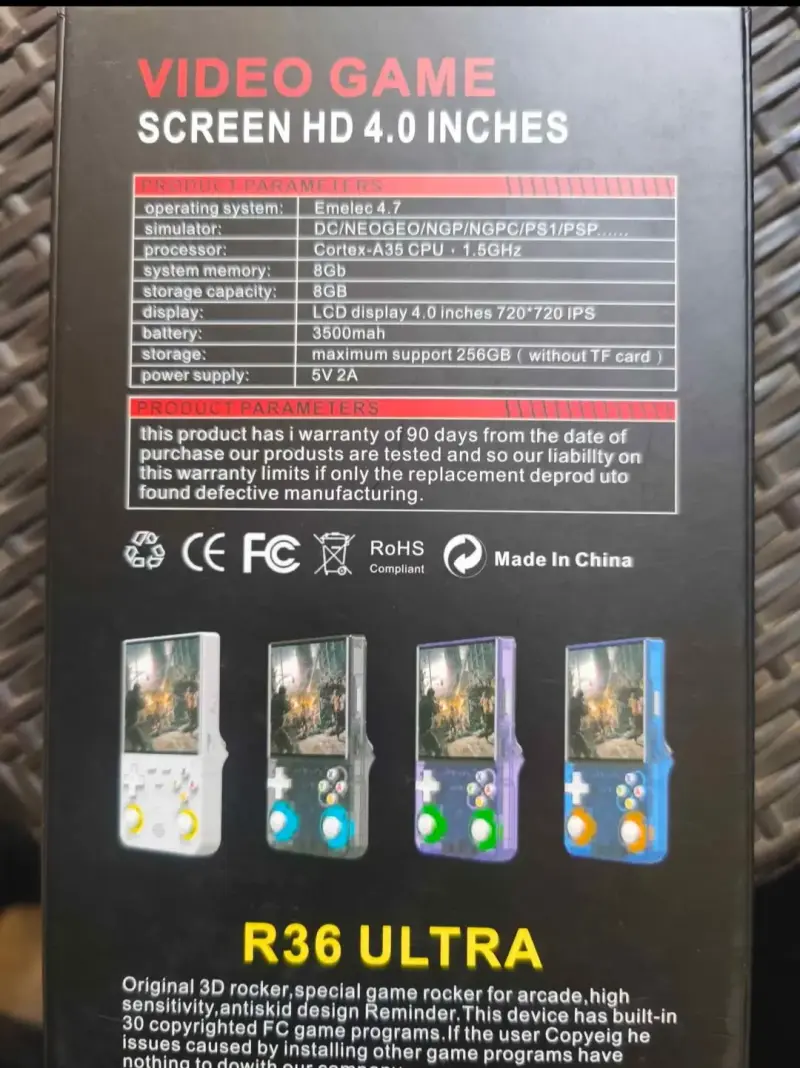 Consola portátil R36 Ultra 128gb - 2